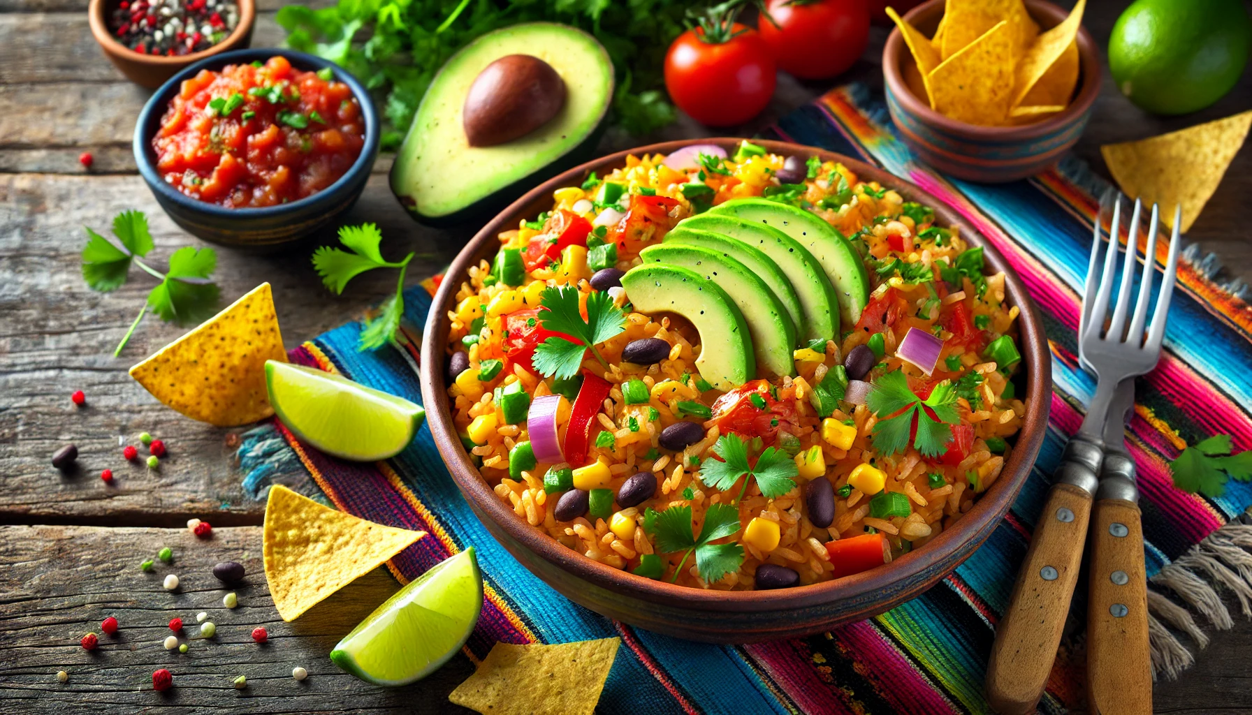 vegetarian Mexican rice recipe