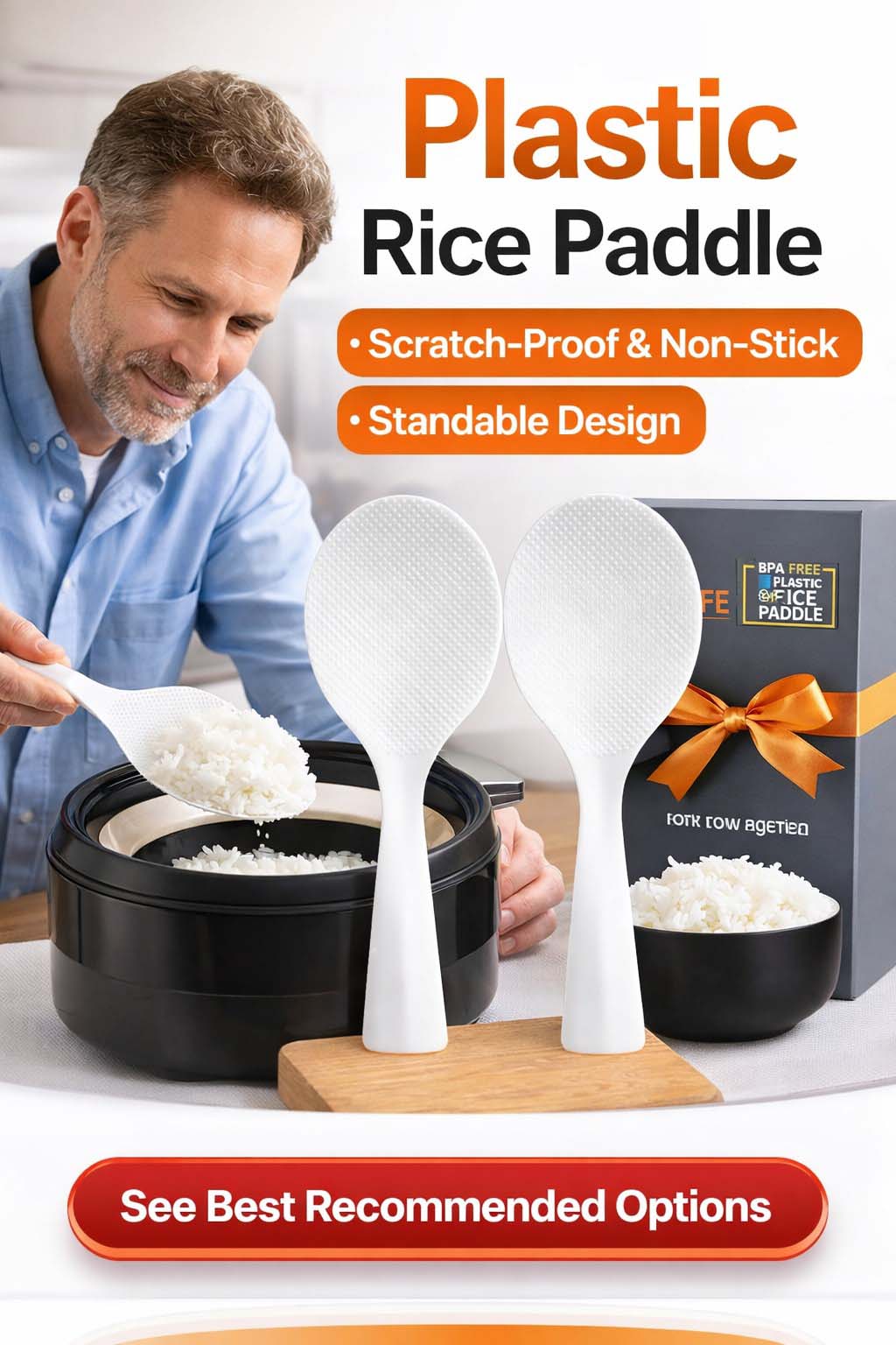 Plastic Rice Paddle