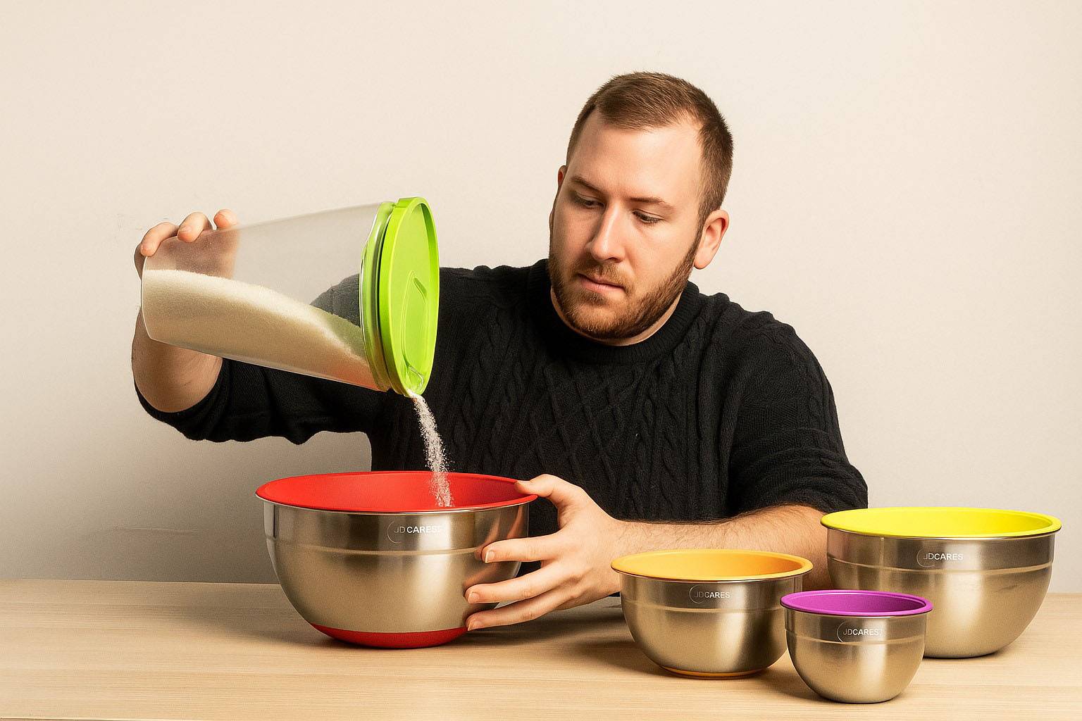 stainless steel mixing bowls