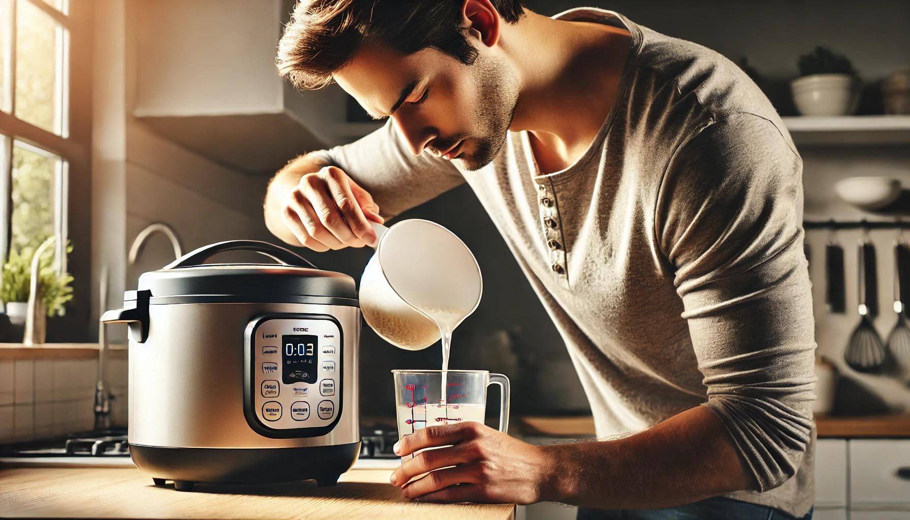 water rice ratio cooker