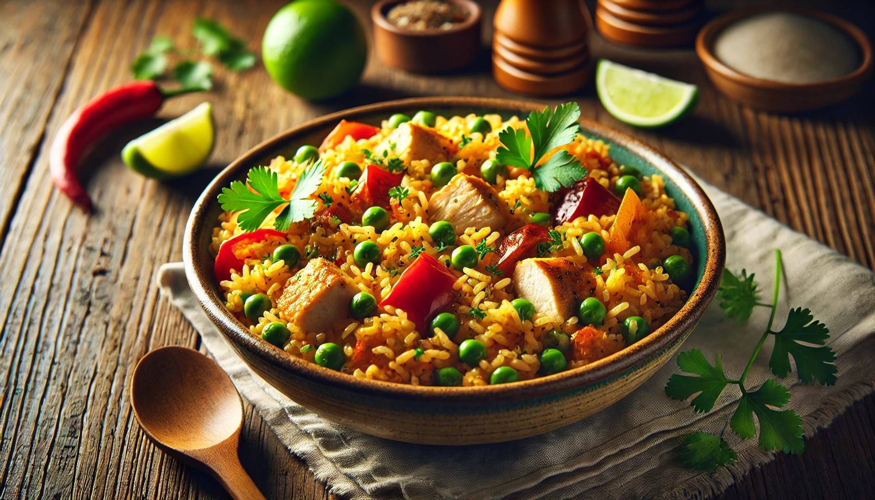 arroyo con pollo recipe