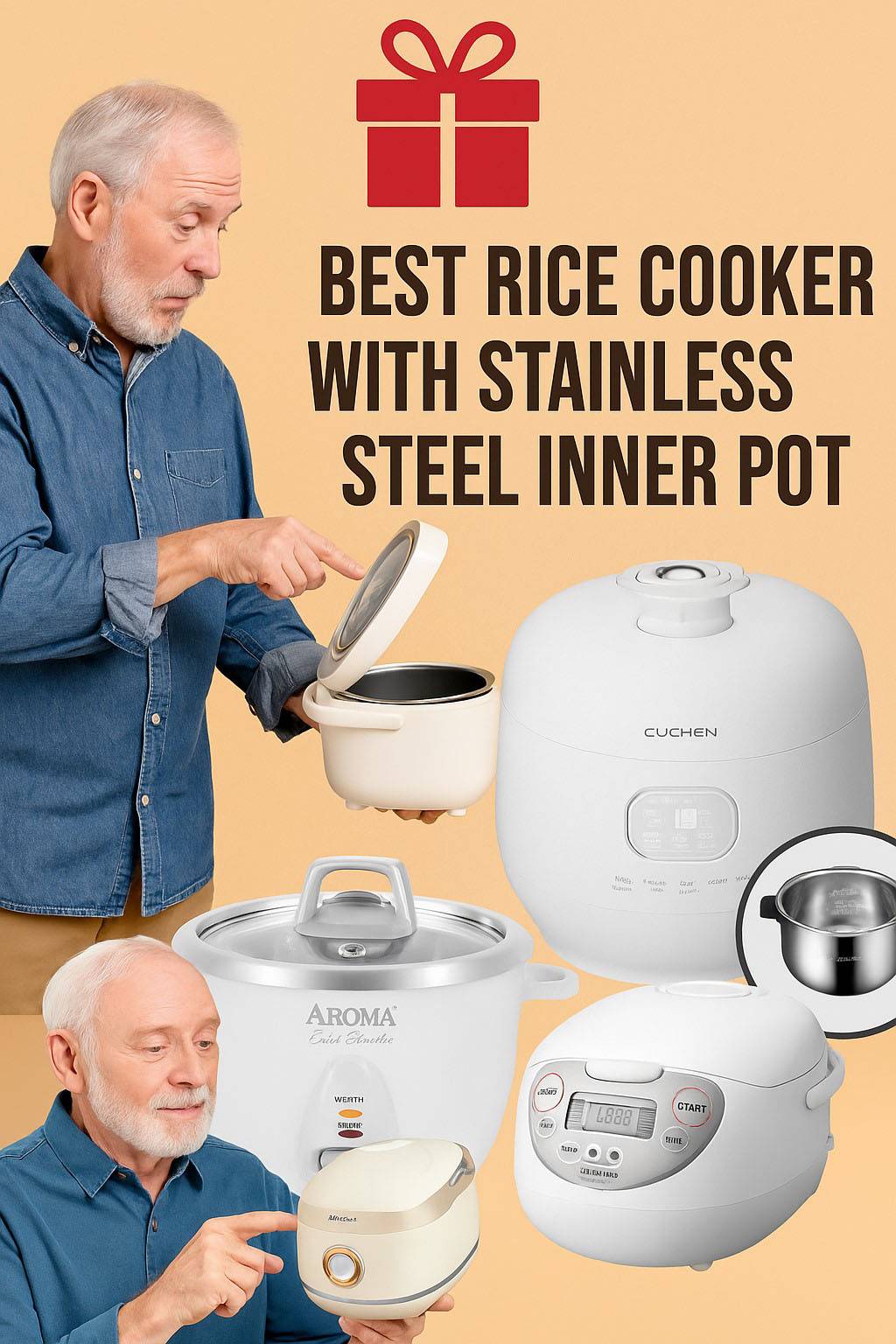 best rice cooker with stainless steel inner pot