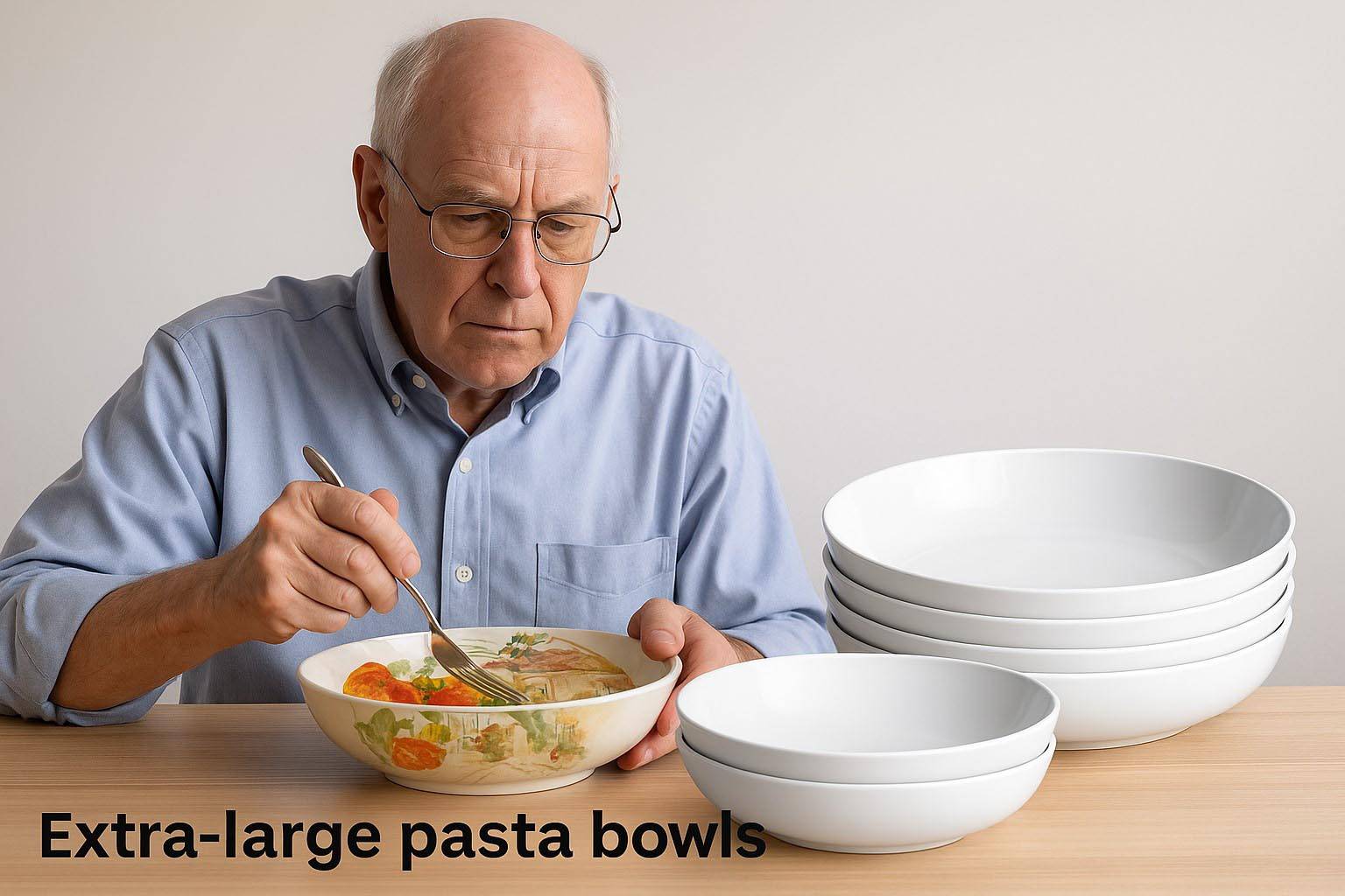 extra large pasta bowls