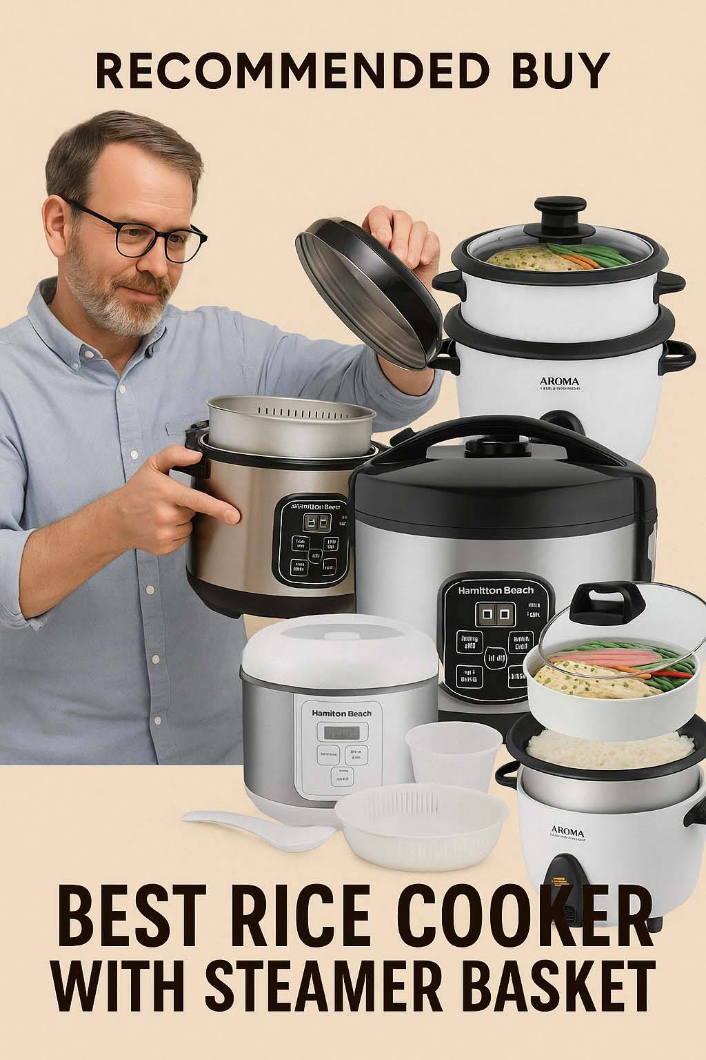 best rice cooker with steamer basket