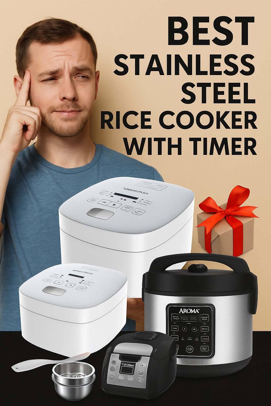 best stainless steel rice cooker with timer
