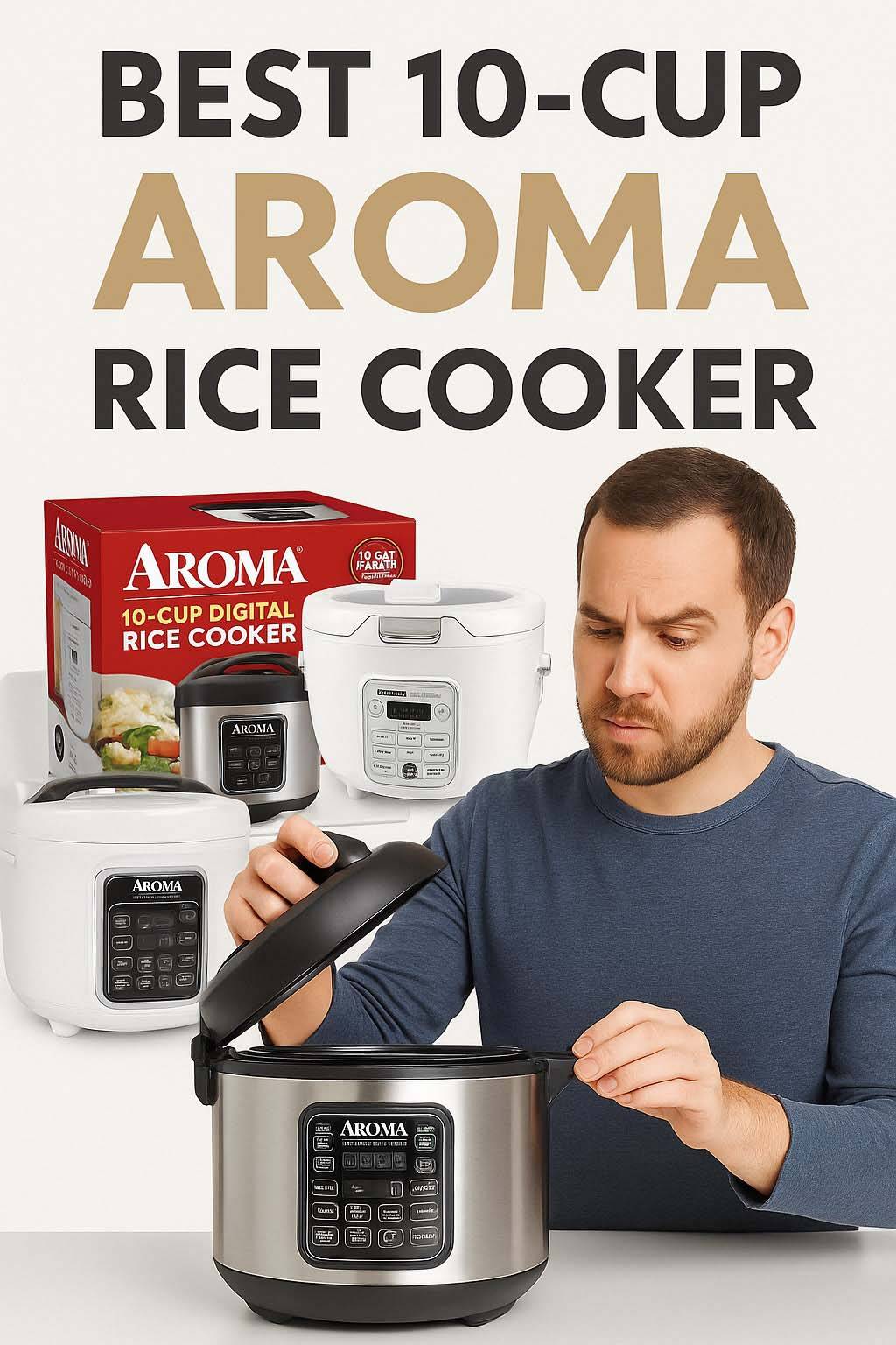 10-cup rice cooker Aroma