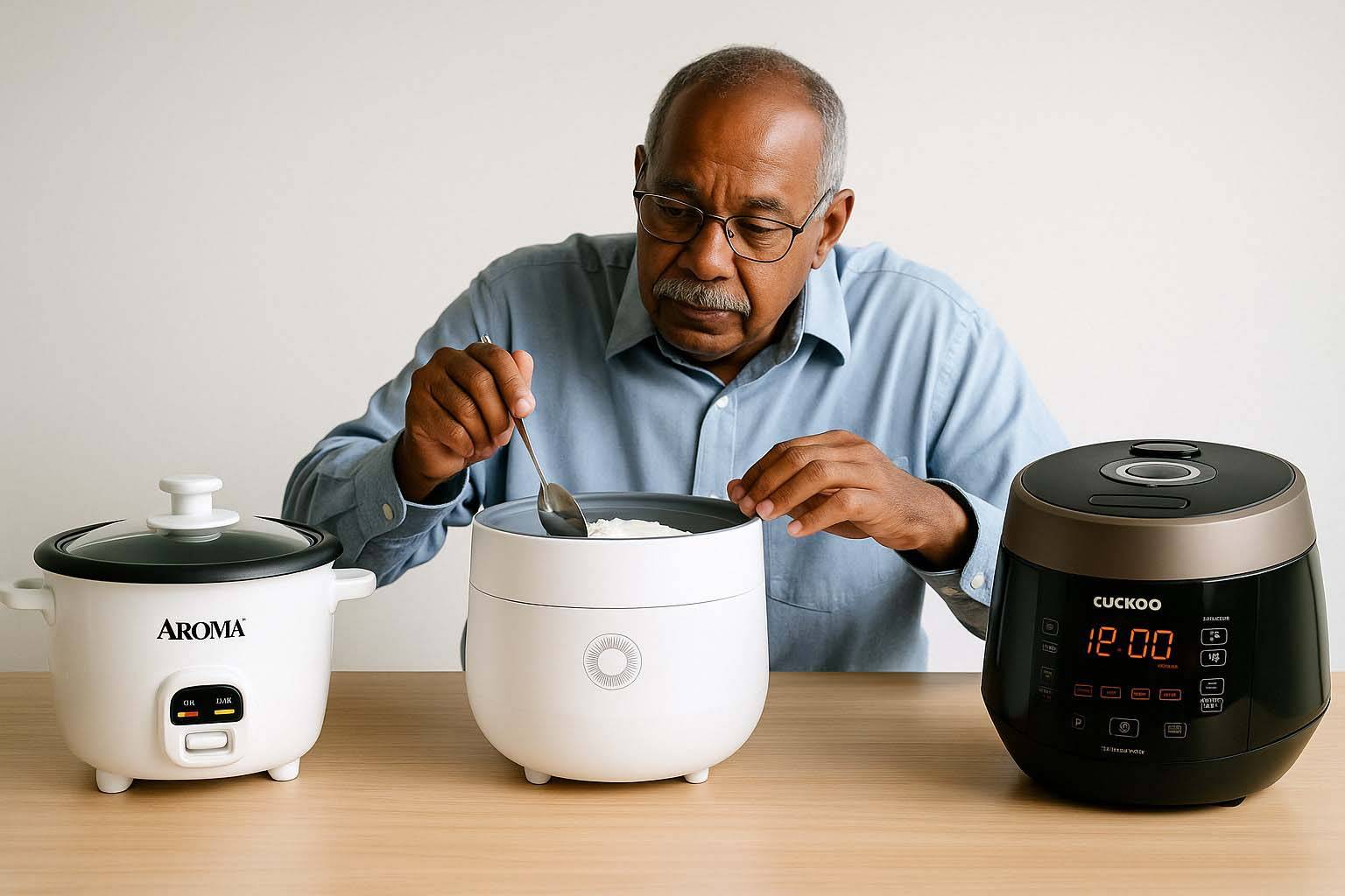 6-cup rice cooker in litres