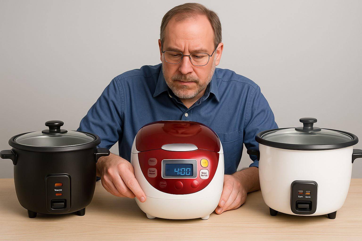 6 cup rice cooker with steamer