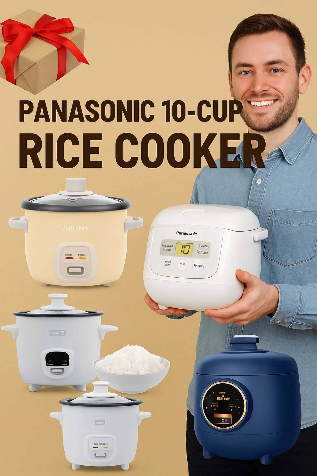Panasonic 10 cup rice cooker 1