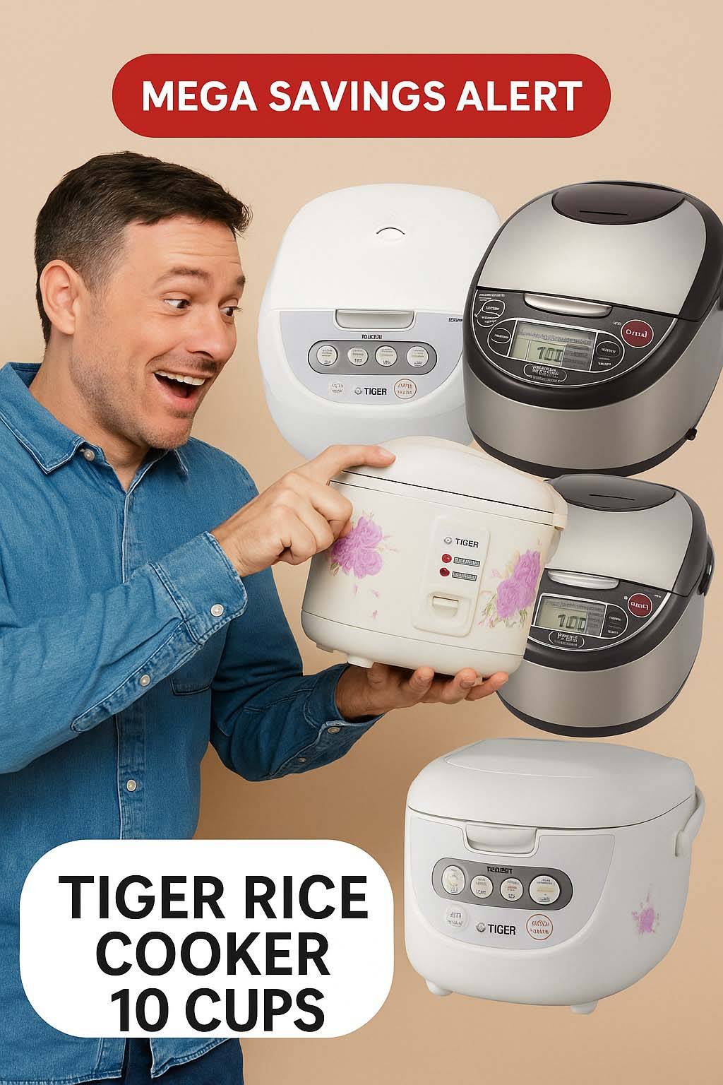 Tiger Rice Cooker 10 Cups Tiger Rice Cooker 10 Cups