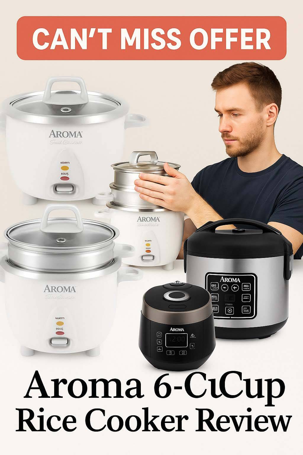 aroma 6-cup rice cooker review
