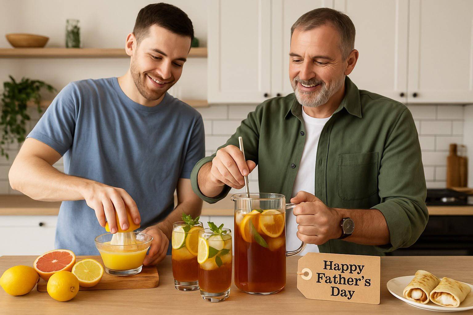 Refreshing Citrus Iced Tea & Mocktails