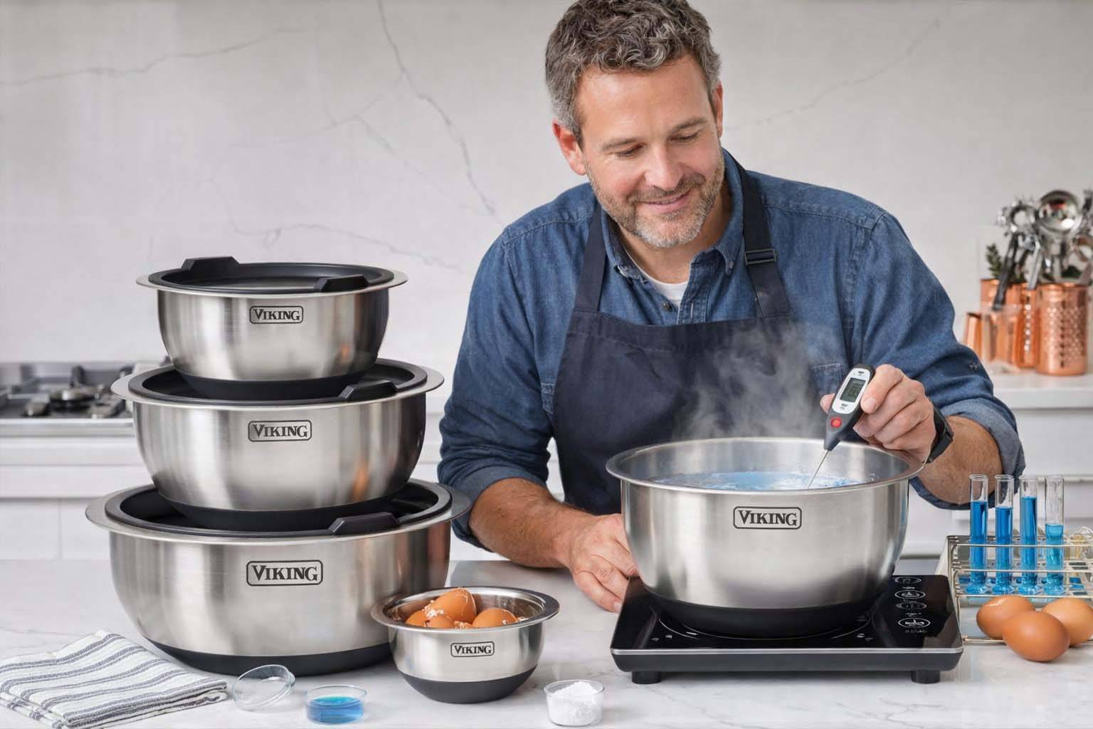 Viking Stainless Steel Bowl Set