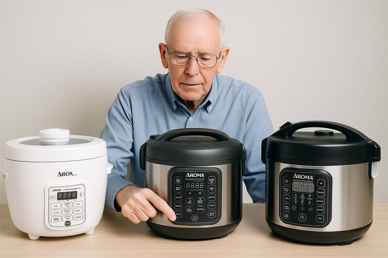 Aroma 20-Cup Rice Cooker