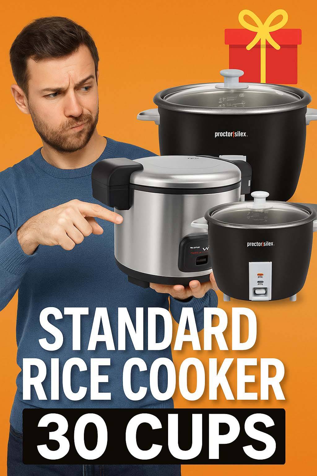 Standard Rice Cooker 30 Cups