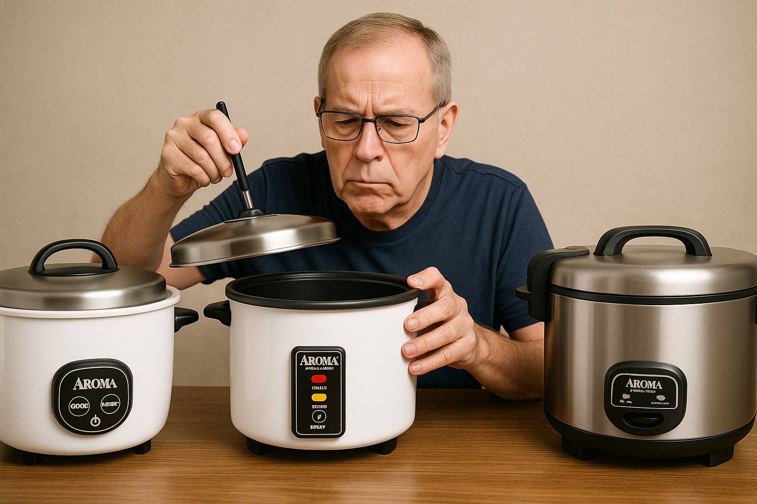 aroma 60 cup rice cooker