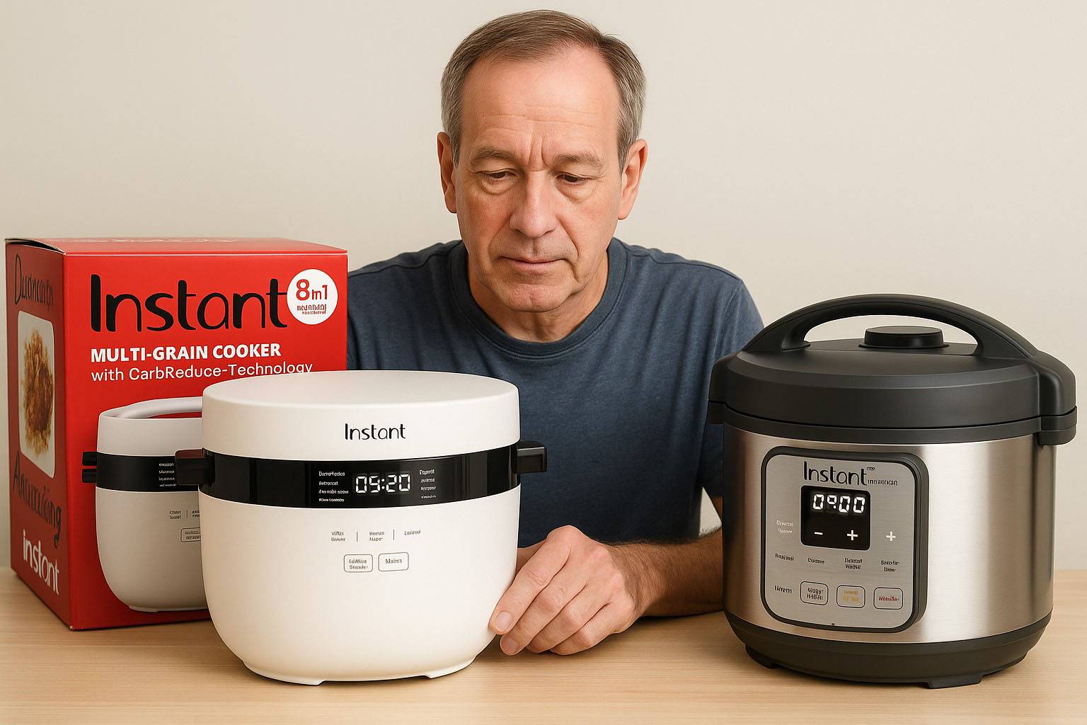 instant 20 cup multigrain cooker