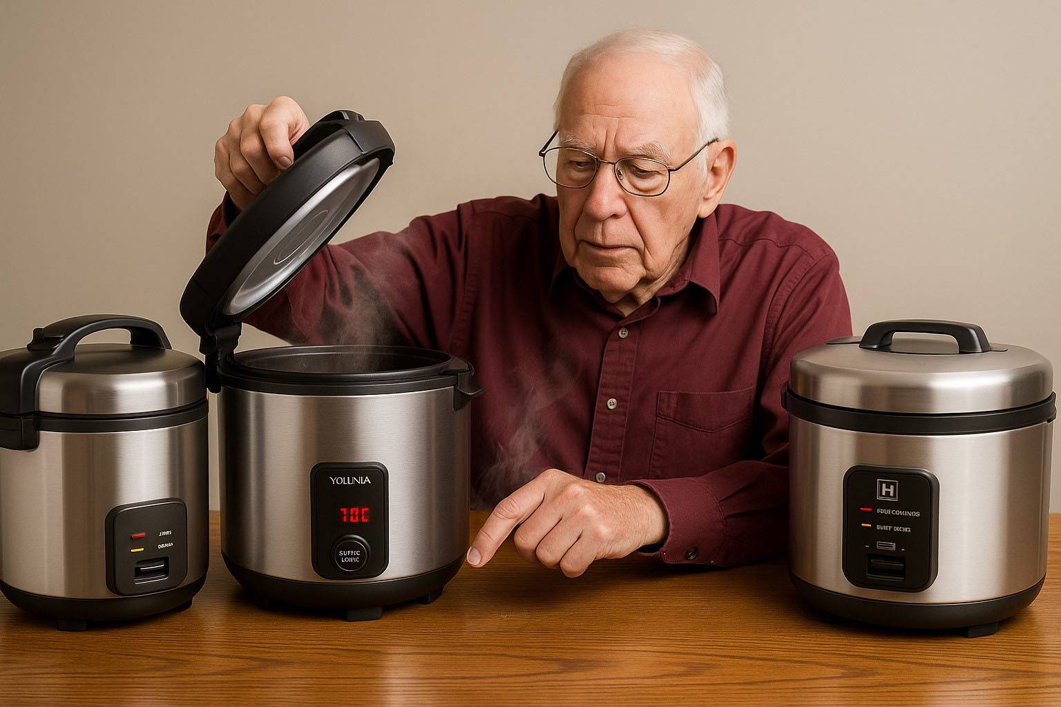200 cup rice cooker electric