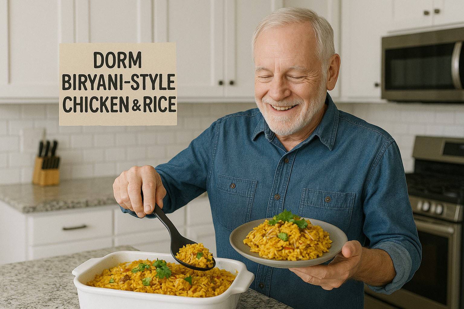 Dorm Biryani-Style Chicken & Rice