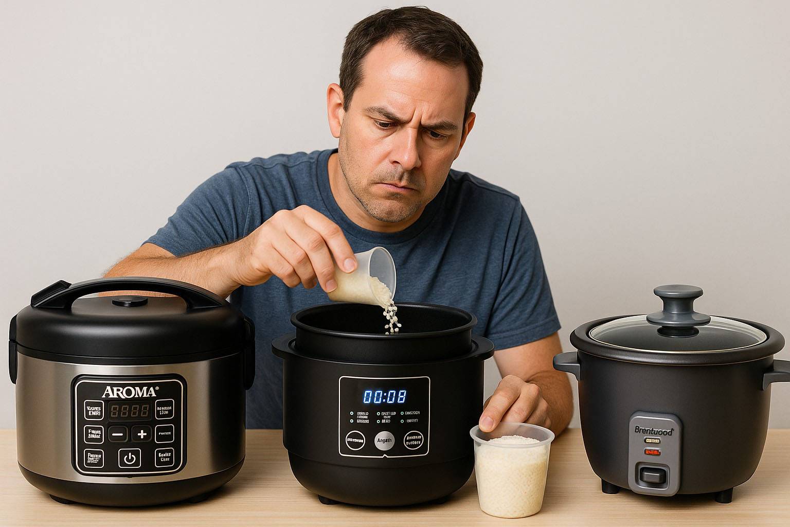 rice cooker size for 4 person