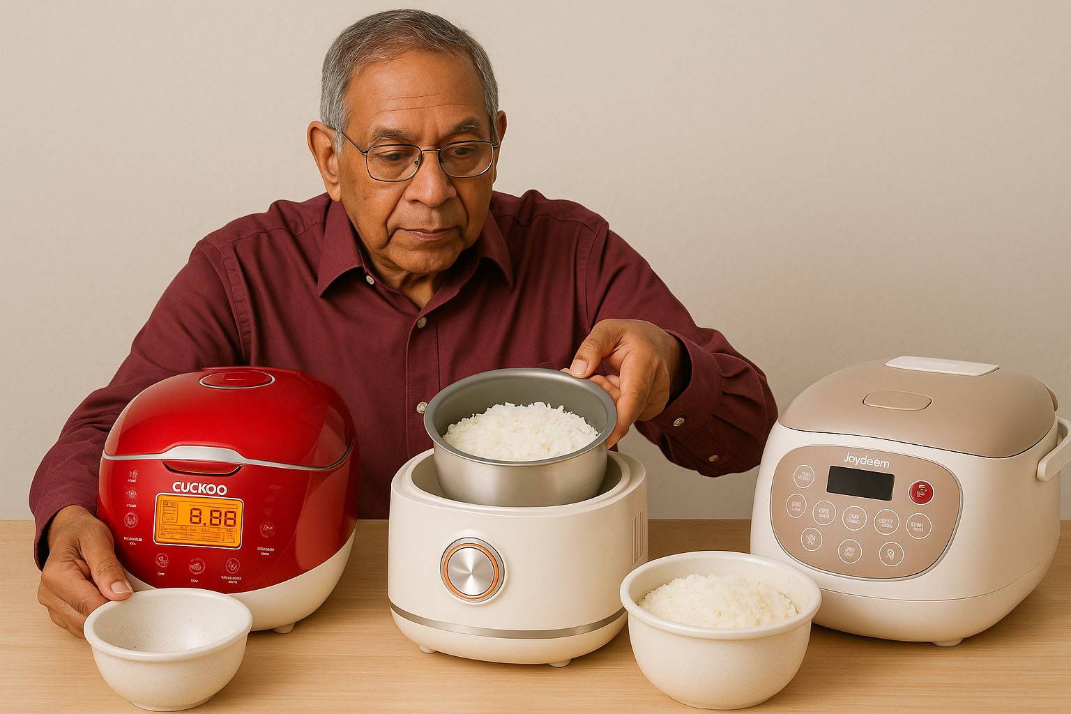rice cooker size for 6 person