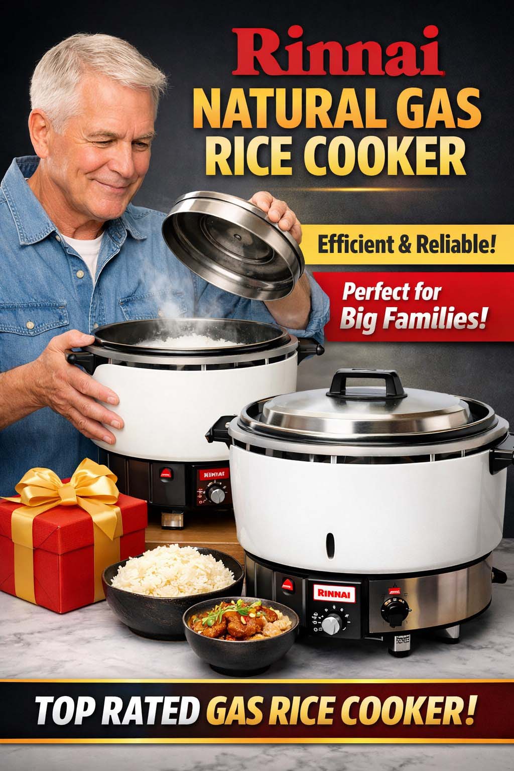 rinnai natural gas rice cooker